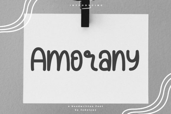 Amorany: A Handwritten Font That Elevates Digital Branding and Campaign Design