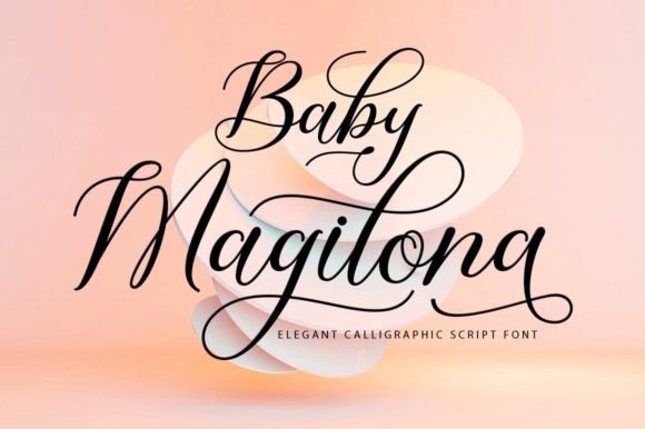 Baby Magilona: A Modern Calligraphy Font for Elegant Web Design