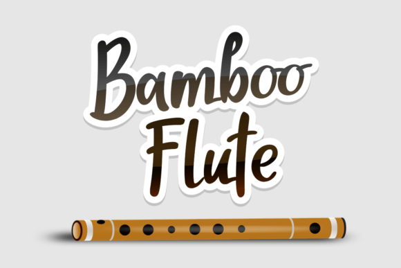 Bamboo Flute: A Handwritten Font That Elevates Small Business Branding
