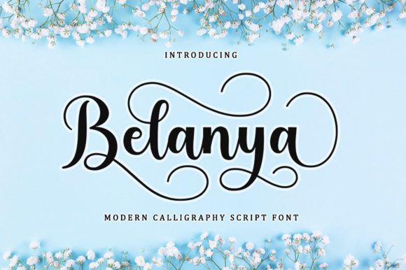Belanya: A Modern Script Font That Elevates Small Business Branding