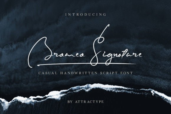 Bromeo Signature: A Designer’s Journey with Elegance in Brand Typography