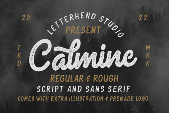 Calmine Duo: A Vintage-Inspired Font for Consistent, Professional Branding
