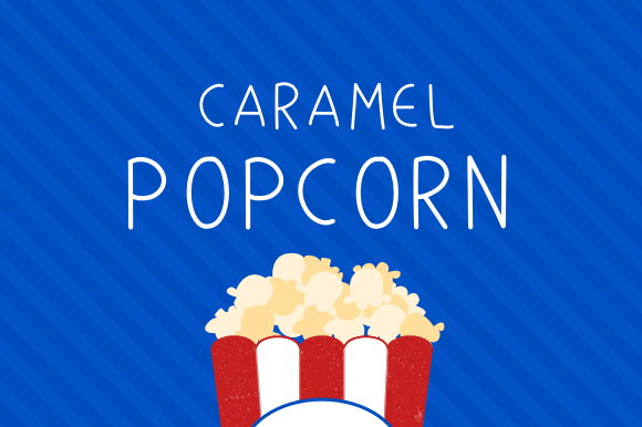 Caramel Popcorn: A Sweet Touch for Scroll-Stopping Fonts