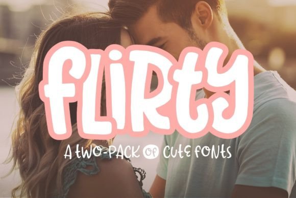 Flirty: A Sweet Handwritten Font for Expressive Editorial Design