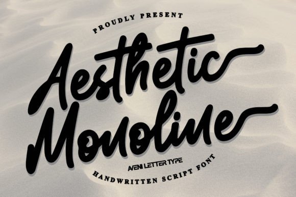 How Aesthetic Monoline Elevates Campaign Typography with Style and Clarity