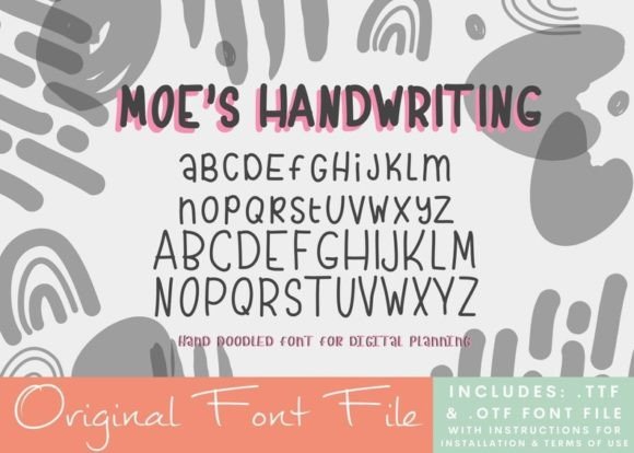How Moe’s Handwriting Brought Personality to My Campaign Visuals