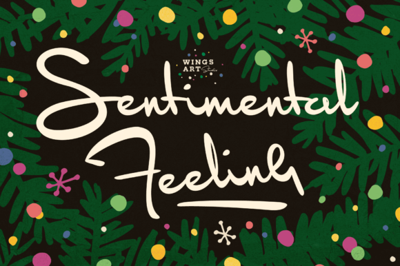 How Sentimental Feeling Font Adds Festive Magic to Holiday Campaigns