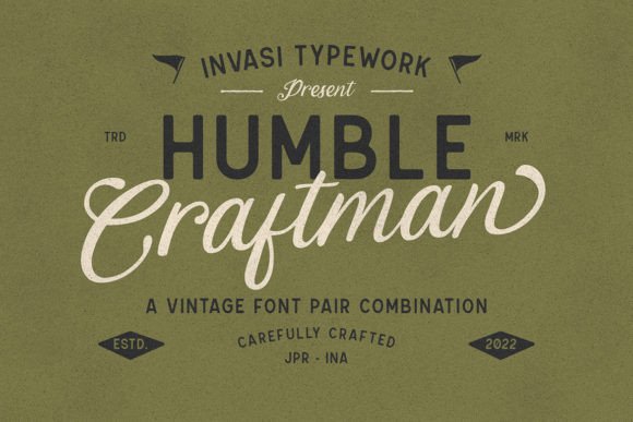 Humble Craftman: A Designer’s Go-To Font for Versatile Branding