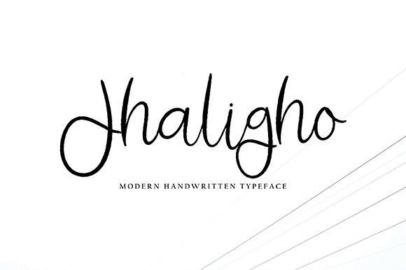 Jhaligho: A Handwritten Font That Elevates Modern Web Design