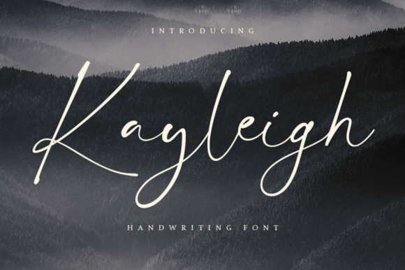 Kayleigh: A Handwritten Font for Modern Branding Projects