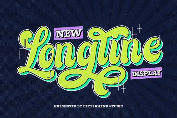 Longline: A Bold Script Font for Scroll-Stopping Digital Design