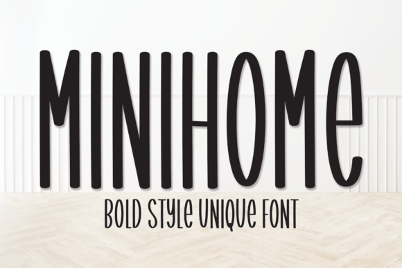 Minihome: A Handwritten Script Font That Elevates Small Business Branding