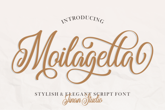 Moilagella: A Stylish Script Font for Modern Web Design Projects