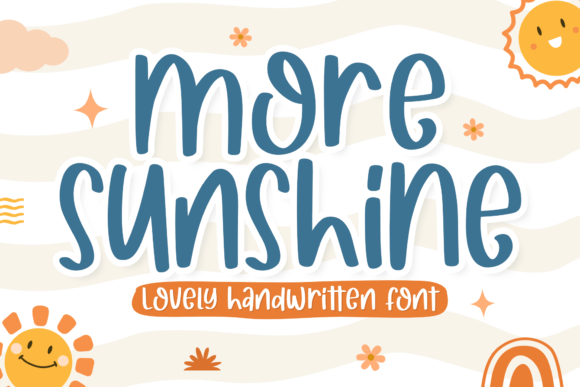 More Sunshine: A Handwritten Font That Brightens Editorial Design