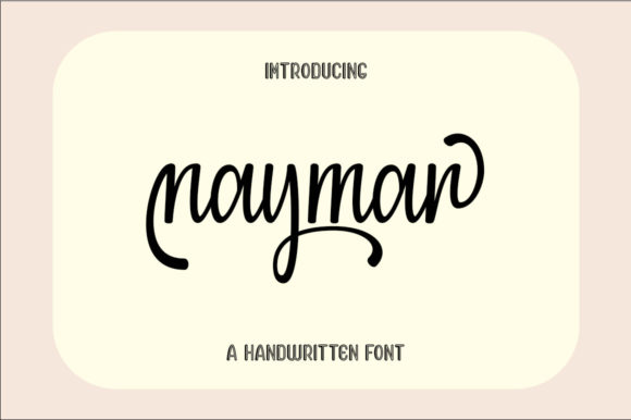 Naymar: A Handwritten Font for Impactful Digital Marketing