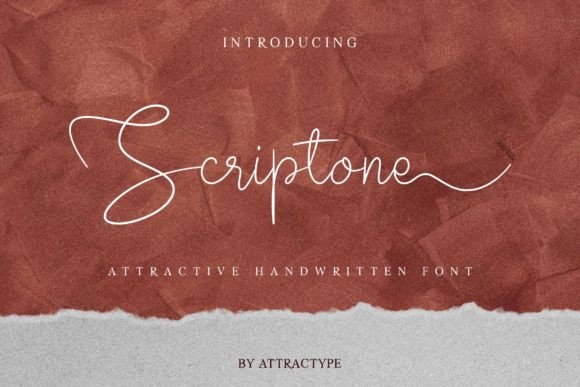 Scriptone: A Delicate Script Font for Impactful Digital Marketing
