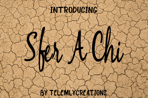 Sfer a Chi: A Handwritten Font with Editorial Charm