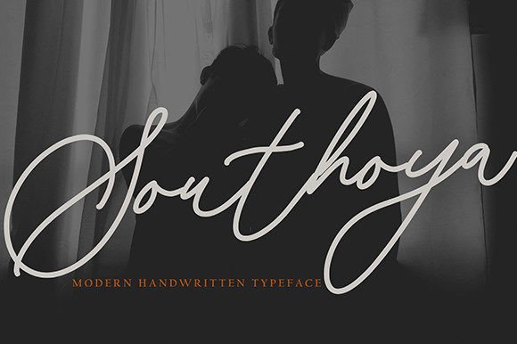 Southoya: A Delicate Handwritten Font for Modern Web Design Projects