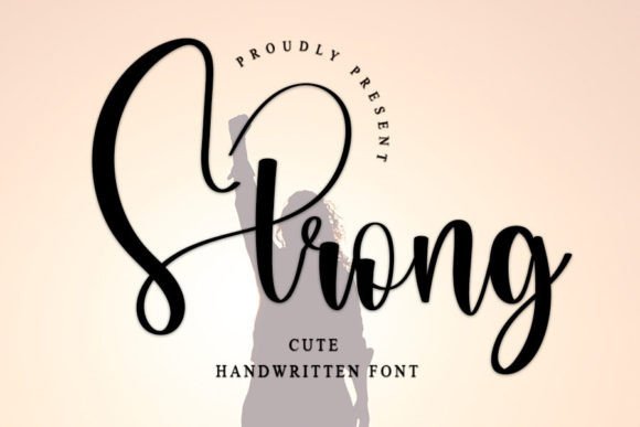 Strong: A Handwritten Font That Elevates Editorial Design