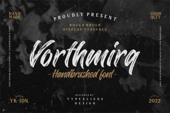 Vorthmirq: A Script Font That Brings Handmade Designs to Life